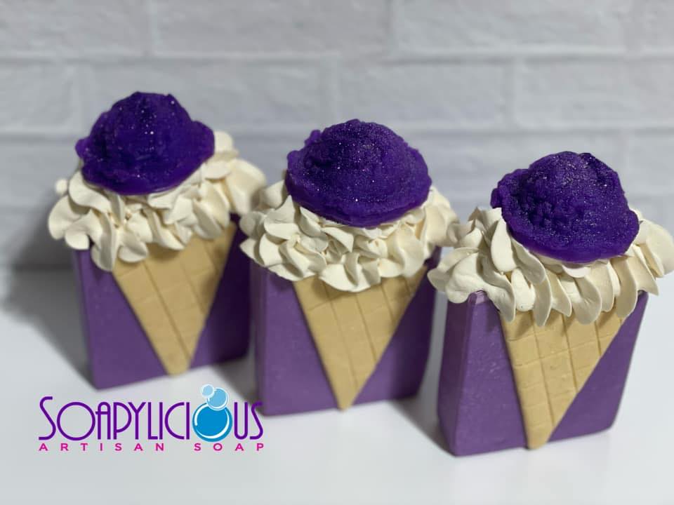 Grape Ice Cream Soap